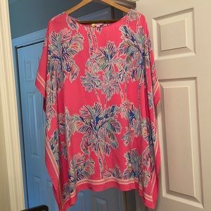 Lilly Pulitzer Short Handkerchief style Kimono Dress